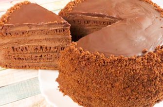 Шоколадный торт на сковороде. Даже теста руками не касаемся!