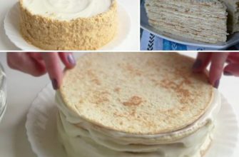 Сметанник на сковороде — 6 вкусных пошаговых рецептов