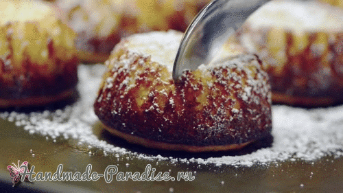 ШОКОЛАДНОЕ ЛИМОННОЕ ПИРОЖНОЕ «ЛАВА CAKE»
