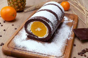 Бисквитный рулет «Сочный мандарин»: как из кондитерской, только вкуснее. Беру только грузинские, без косточек!