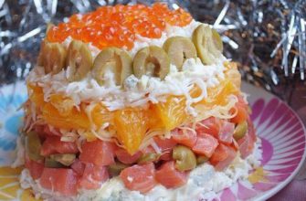 РЕЦЕПТЫ САМЫХ УДАЧНЫХ И ВКУСНЫХ САЛАТОВ ДЛЯ ПРАЗДНИЧНОГО СТОЛА