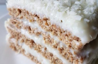ДИЕТИЧЕСКИЙ КОКОСОВЫЙ ТОРТ