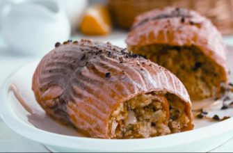 ФОРЕЛЬ С МИНДАЛЬНОЙ НАЧИНКОЙ