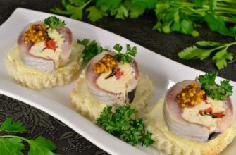 ЗАКУСОЧНЫЙ РУЛЕТ ИЗ СЕЛЬДИ