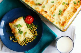 Пастуший пирог с фаршем и овощами
