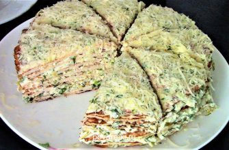 ВСЕ ГОСТИ В ВОСТОРГЕ ОТ НЕЖНОЙ И ПИКАНТНОЙ ЗАКУСКИ! КУРИНЫЙ ТОРТ.