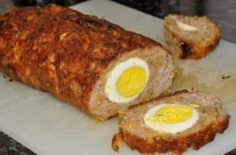 Теперь делаю мясной хлеб с яйцом только так. Уникальный рецепт