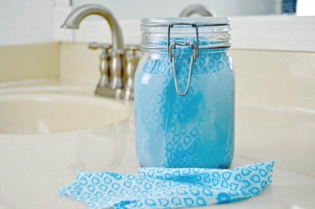 Как сделать многоразовые чистящие салфетки для ванной