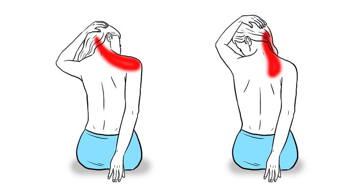 Упражнения для снятия напряжения в шее и плечах