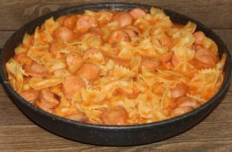 Хоть каждый день готовь! Быстрое, вкусное и доступное блюдо с макаронами!