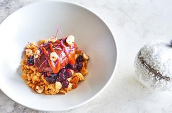 Медовая крошка с шоколадным ганашем