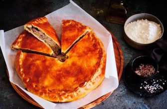 Даргинские чуду с мясом и картофелем