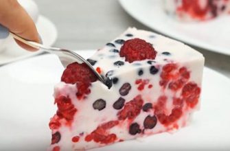 Летний ягодный тортик без выпечки и заморочек! Он готов через 15 минут!
