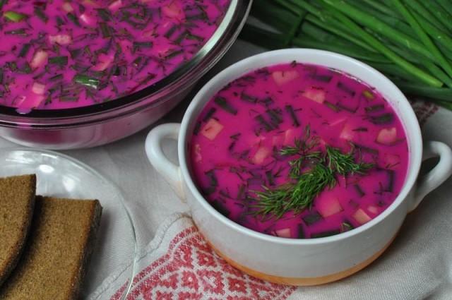 Вкусный летний холодник — это настоящее спасение в летнюю жару! Этот суп освежает, охлаждает, насыщает!
