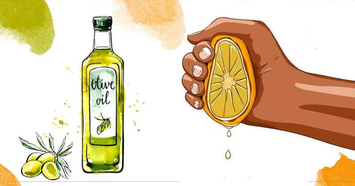 Выжмите 1 лимон, смешайте с 1 столовой ложкой оливкового масла… Это средство спасет вас в 6 случаях!