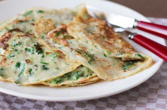 НЕЖНЫЕ БЛИНЫ НА ПИВЕ С ТРАВАМИ И БЕКОНОМ