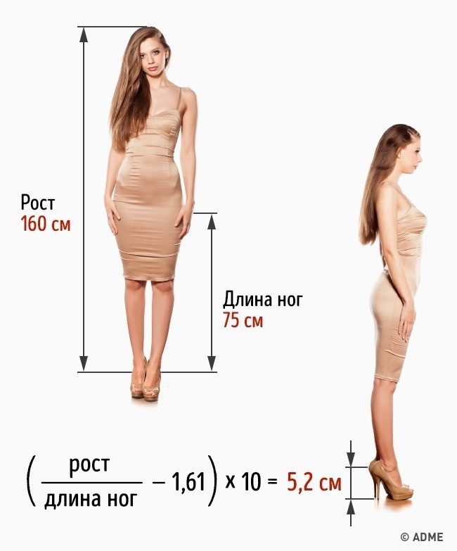 Как узнать длину платья