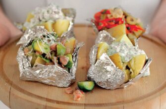 Печеная картошка