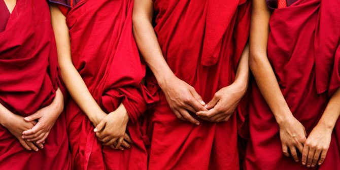 Гимнастика тибетских монахов без Тибета и монастыря