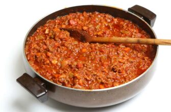 Домашний соус болоньезе