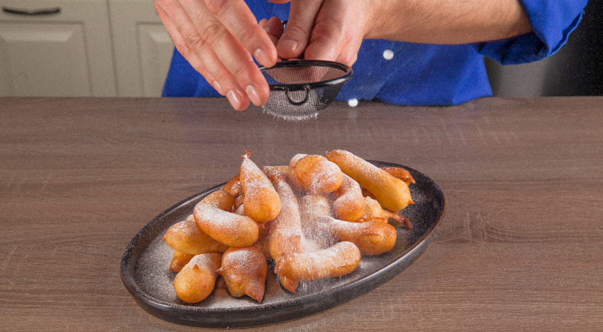 Домашние пончики Домашние пончики