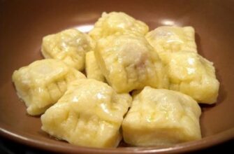 Ленивые вареники с начинкой. 15 минут и готово!