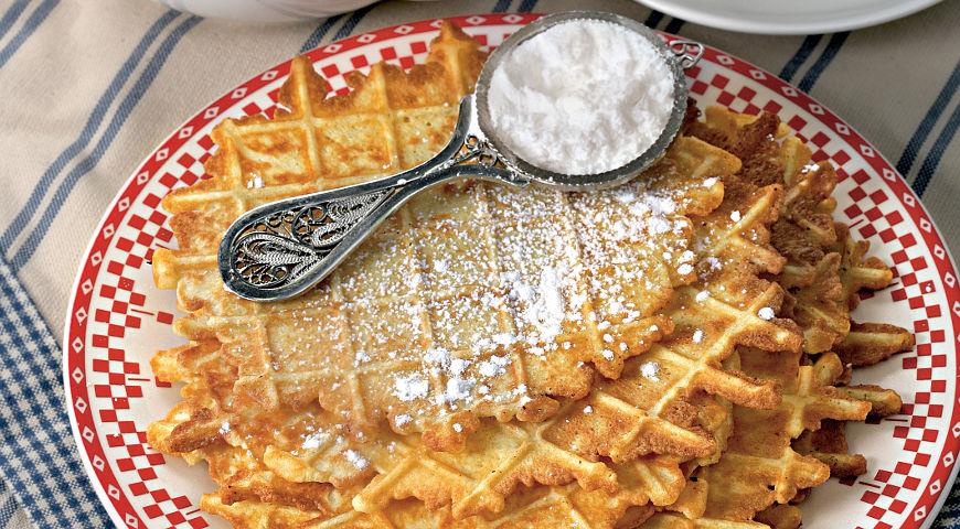 Яичные вафли на топленом масле Яичные вафли на топленом масле