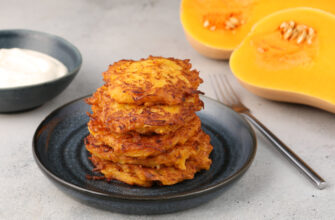 Оладьи из тыквы быстро