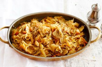 Примутка с сухими грибами, солянка по-смоленски