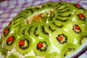 Салат «Новогодняя экзотика»