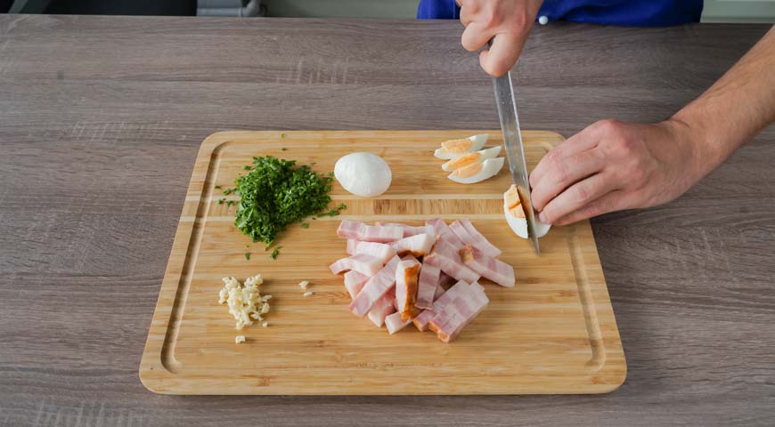 Кулебяка с блинами