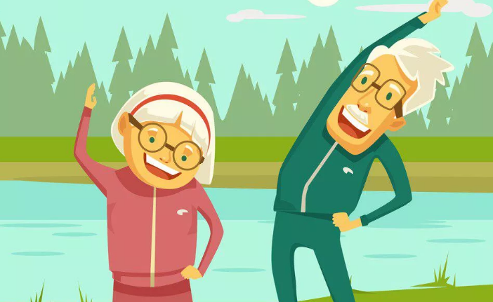 4 простых упражнения долголетия для активной старости.